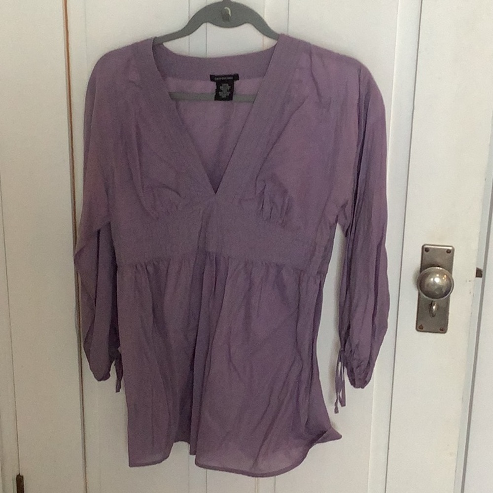 Calvin Klein silk/cotton blouse